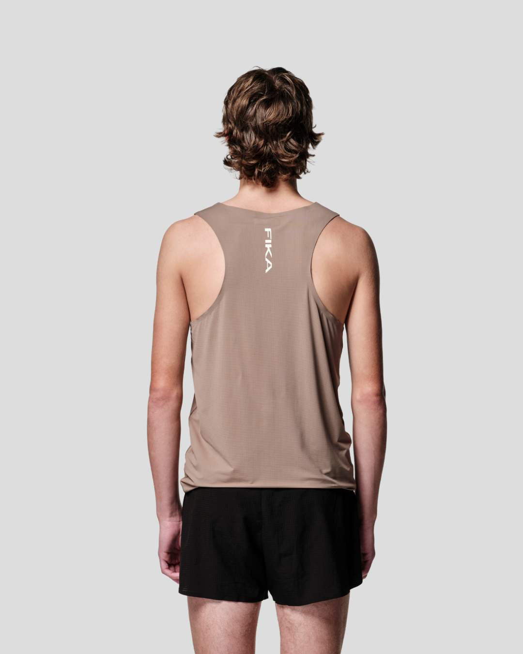FEATHERTECH™ RACE SINGLET DRIFTWOOD