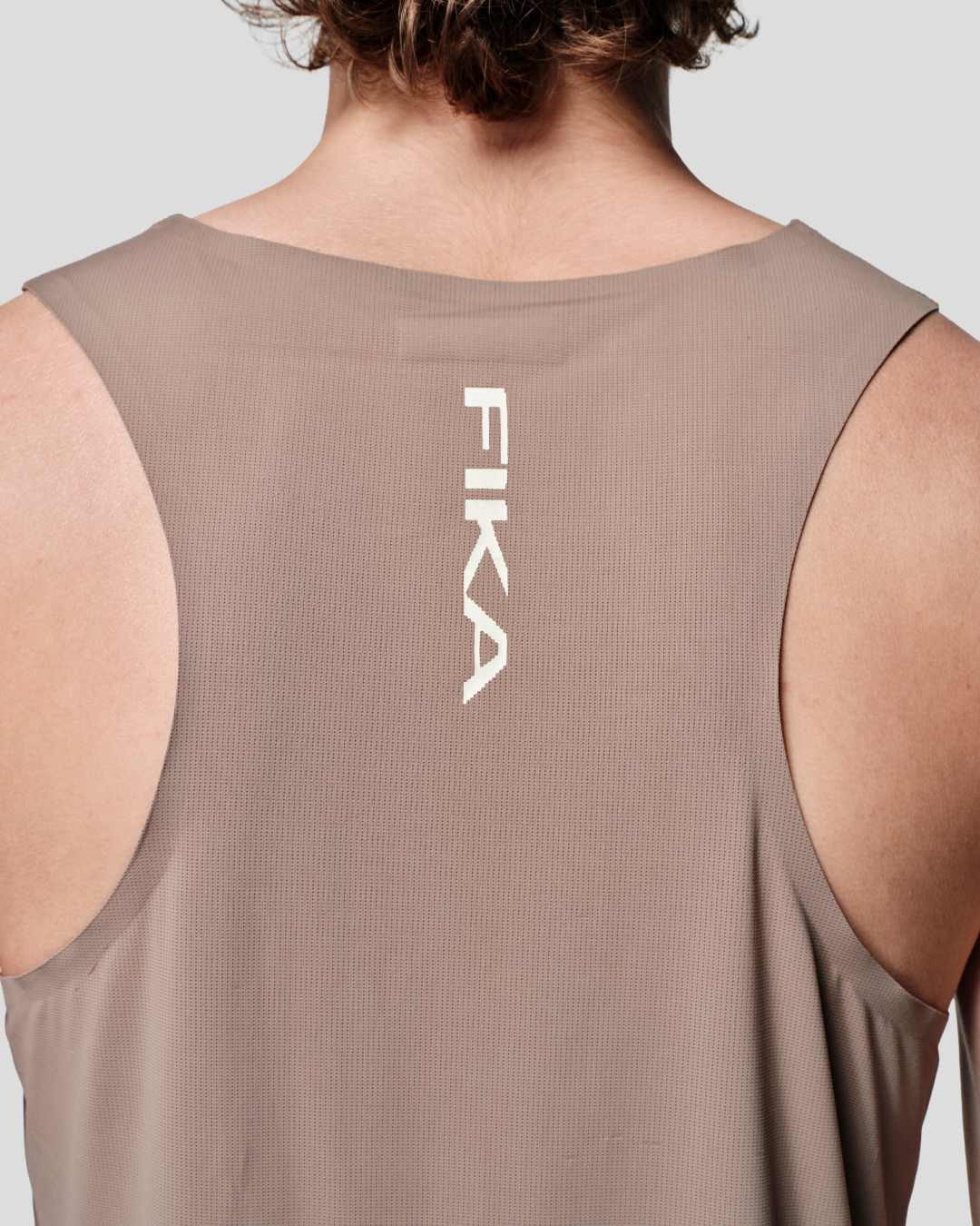 FEATHERTECH™ RACE SINGLET DRIFTWOOD