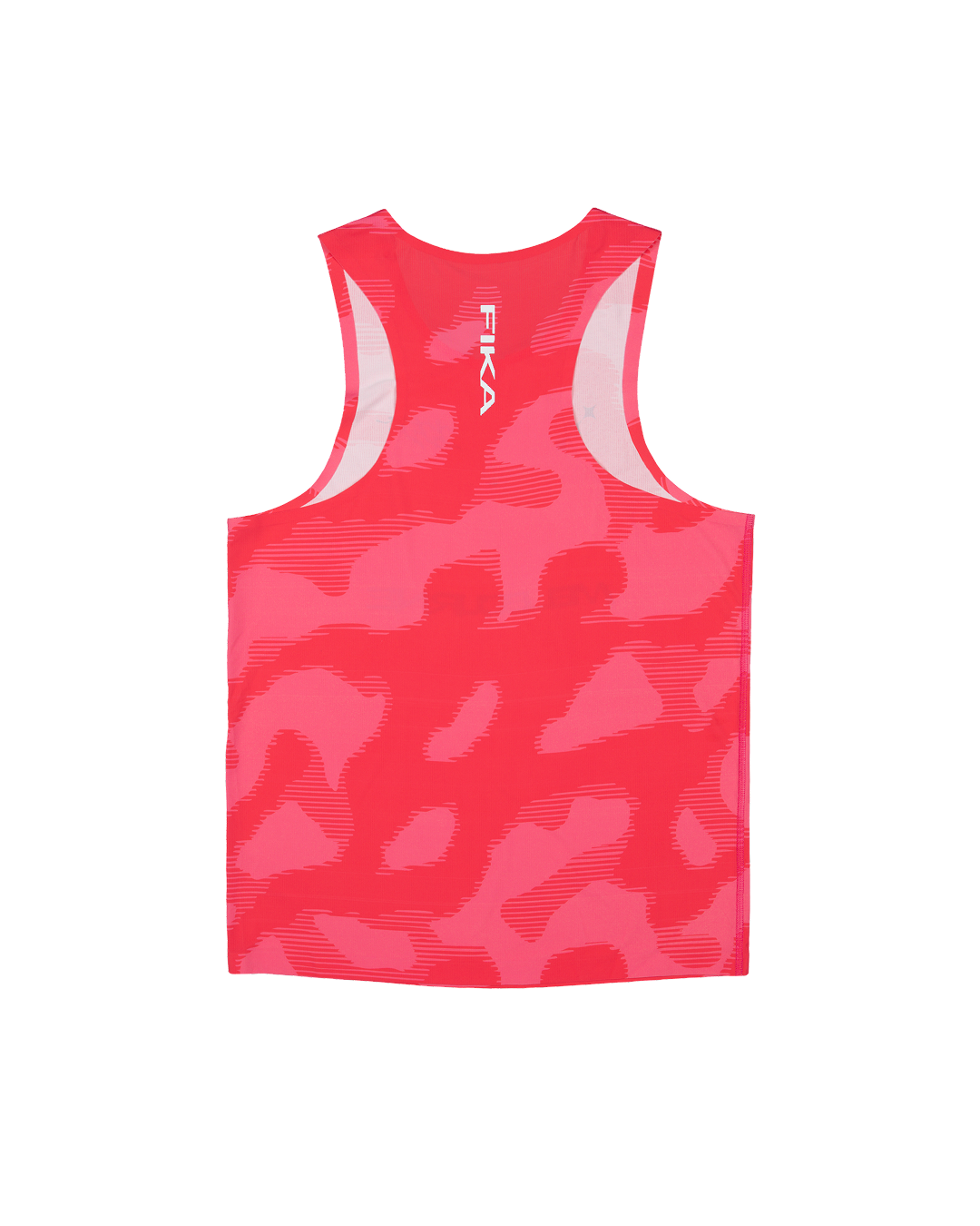 FEATHERTECH™ RACE SINGLET PINK FLARE